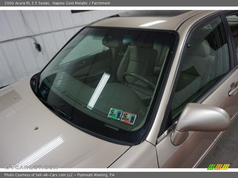 Naples Gold Metallic / Parchment 2000 Acura RL 3.5 Sedan