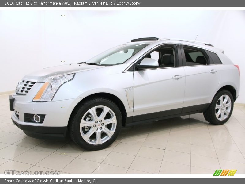 Radiant Silver Metallic / Ebony/Ebony 2016 Cadillac SRX Performance AWD