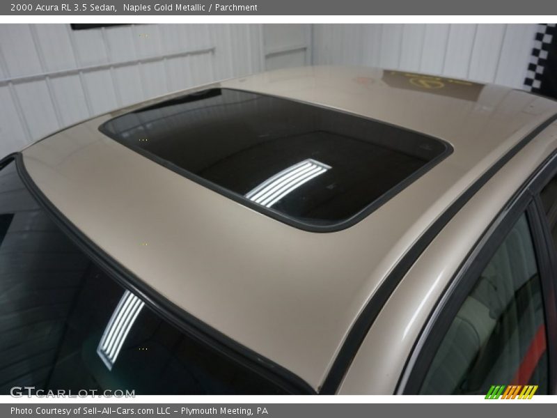 Naples Gold Metallic / Parchment 2000 Acura RL 3.5 Sedan