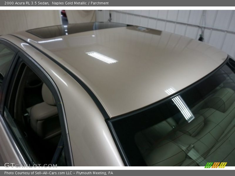 Naples Gold Metallic / Parchment 2000 Acura RL 3.5 Sedan