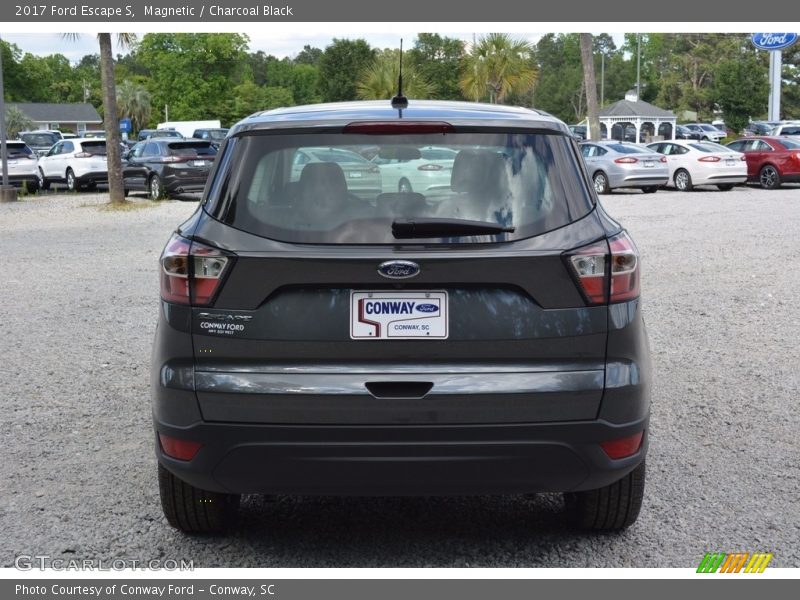 Magnetic / Charcoal Black 2017 Ford Escape S
