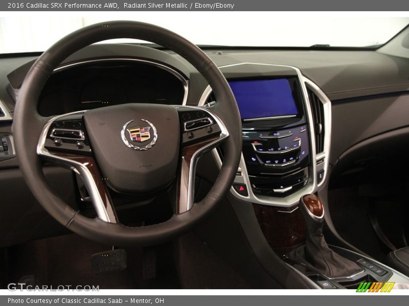 Radiant Silver Metallic / Ebony/Ebony 2016 Cadillac SRX Performance AWD