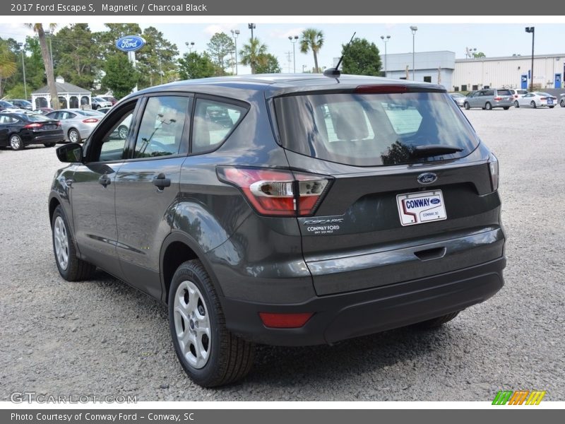 Magnetic / Charcoal Black 2017 Ford Escape S