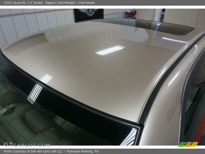 Naples Gold Metallic / Parchment 2000 Acura RL 3.5 Sedan