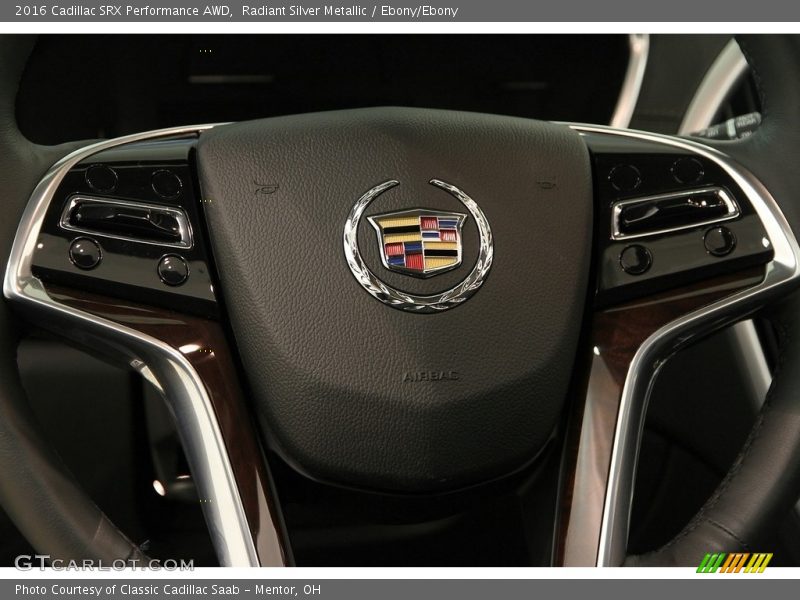 Radiant Silver Metallic / Ebony/Ebony 2016 Cadillac SRX Performance AWD