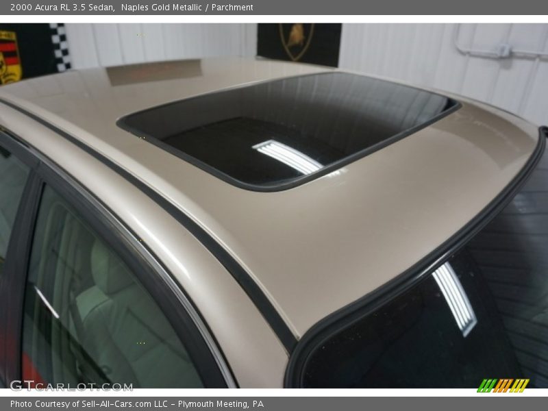 Naples Gold Metallic / Parchment 2000 Acura RL 3.5 Sedan