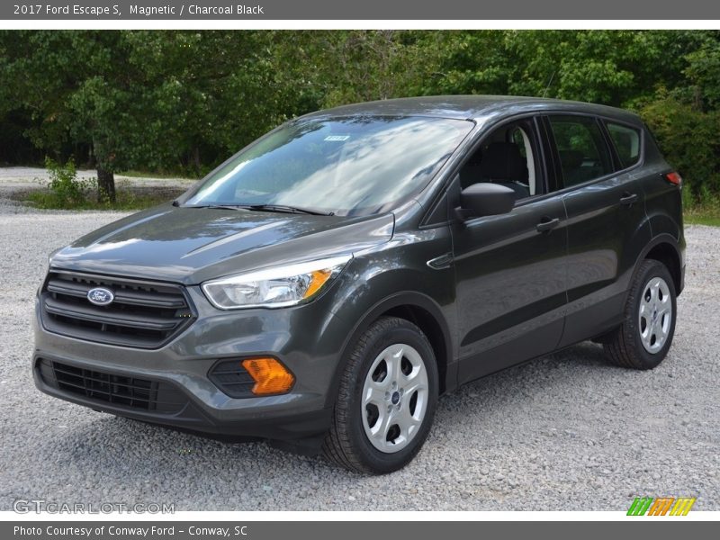 Magnetic / Charcoal Black 2017 Ford Escape S
