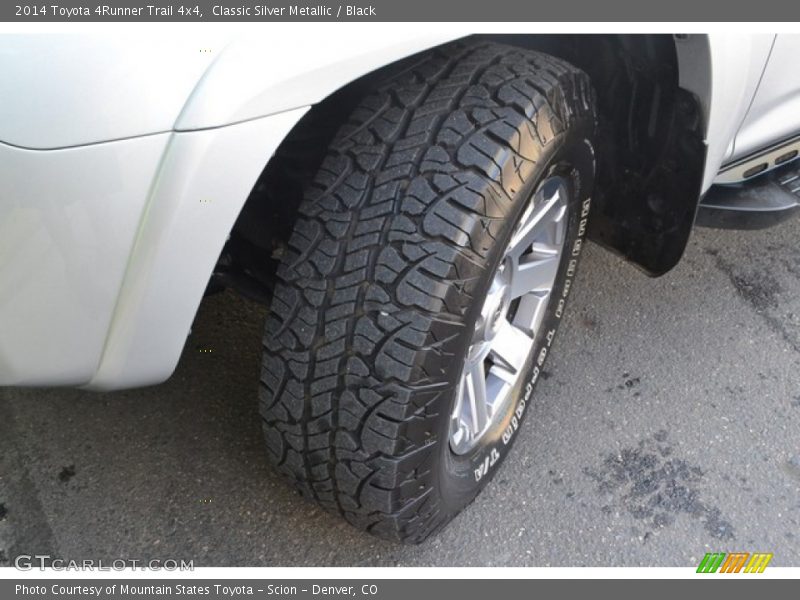 Classic Silver Metallic / Black 2014 Toyota 4Runner Trail 4x4
