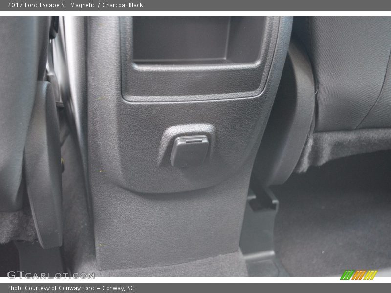 Magnetic / Charcoal Black 2017 Ford Escape S
