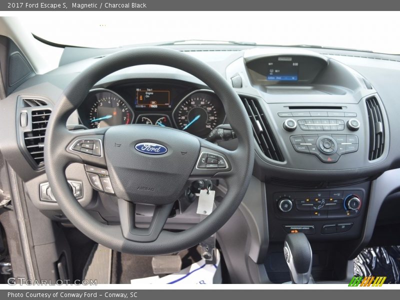 Magnetic / Charcoal Black 2017 Ford Escape S