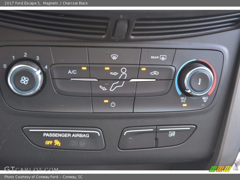 Magnetic / Charcoal Black 2017 Ford Escape S