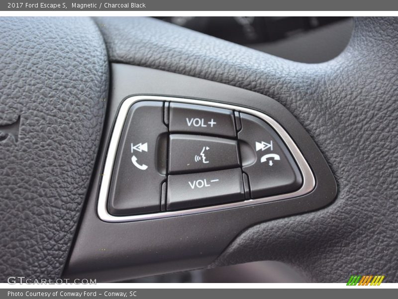 Magnetic / Charcoal Black 2017 Ford Escape S