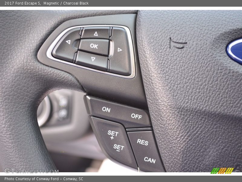 Magnetic / Charcoal Black 2017 Ford Escape S