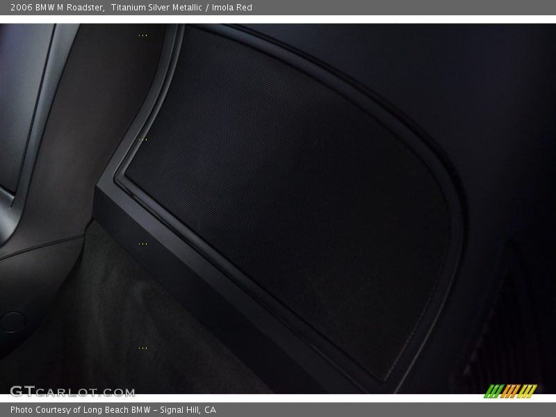 Titanium Silver Metallic / Imola Red 2006 BMW M Roadster