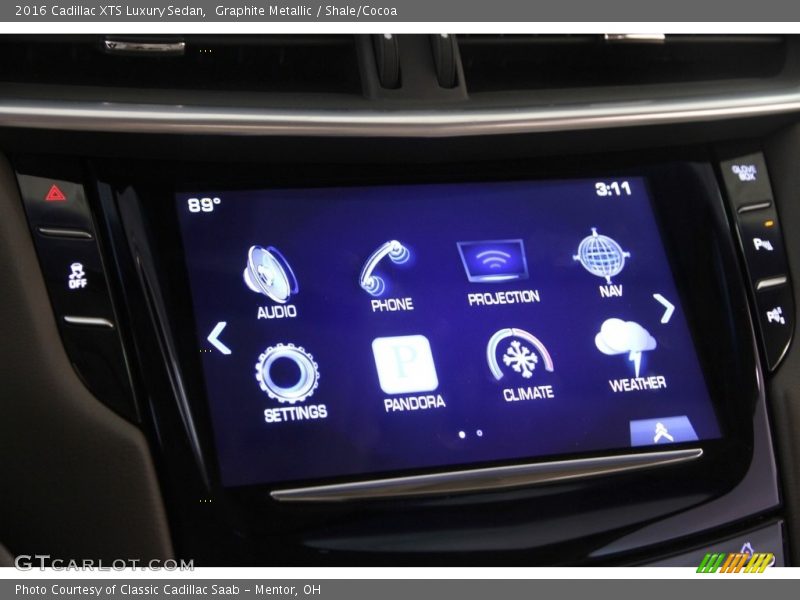 Graphite Metallic / Shale/Cocoa 2016 Cadillac XTS Luxury Sedan