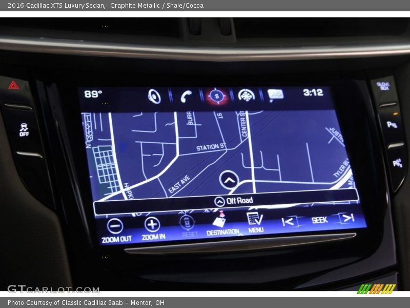 Navigation of 2016 XTS Luxury Sedan