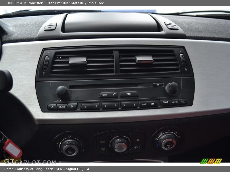 Titanium Silver Metallic / Imola Red 2006 BMW M Roadster