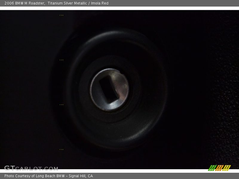 Titanium Silver Metallic / Imola Red 2006 BMW M Roadster