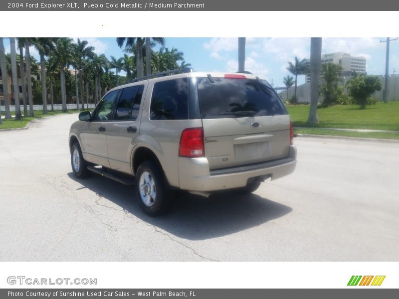 Pueblo Gold Metallic / Medium Parchment 2004 Ford Explorer XLT