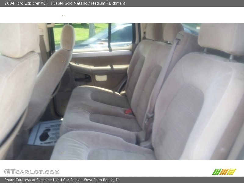 Pueblo Gold Metallic / Medium Parchment 2004 Ford Explorer XLT