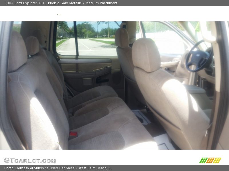 Pueblo Gold Metallic / Medium Parchment 2004 Ford Explorer XLT