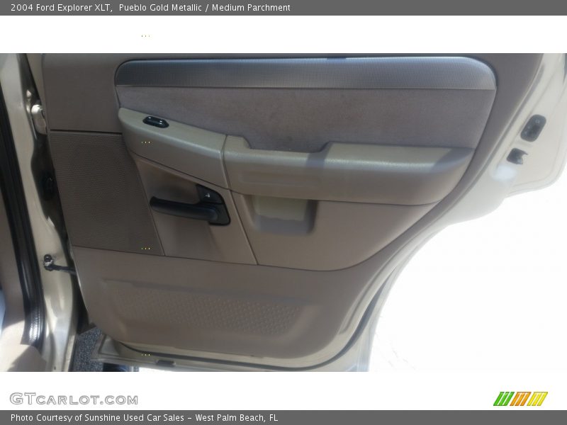 Pueblo Gold Metallic / Medium Parchment 2004 Ford Explorer XLT