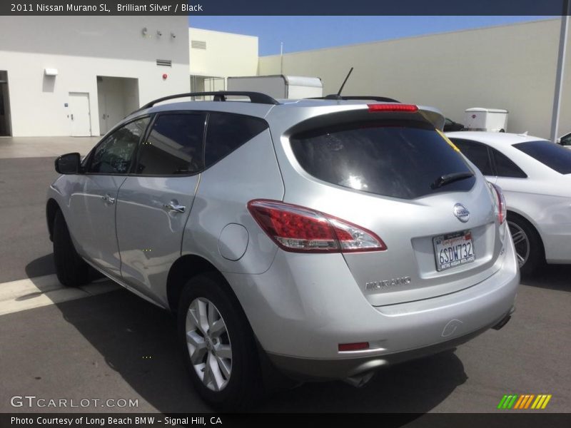 Brilliant Silver / Black 2011 Nissan Murano SL