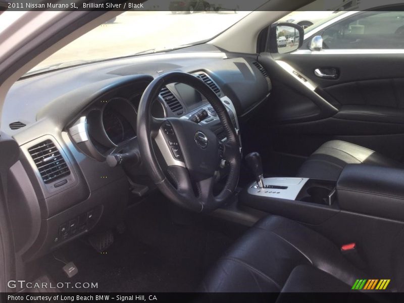 Brilliant Silver / Black 2011 Nissan Murano SL