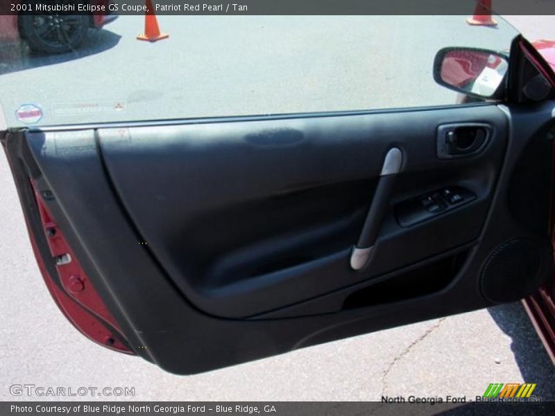 Patriot Red Pearl / Tan 2001 Mitsubishi Eclipse GS Coupe