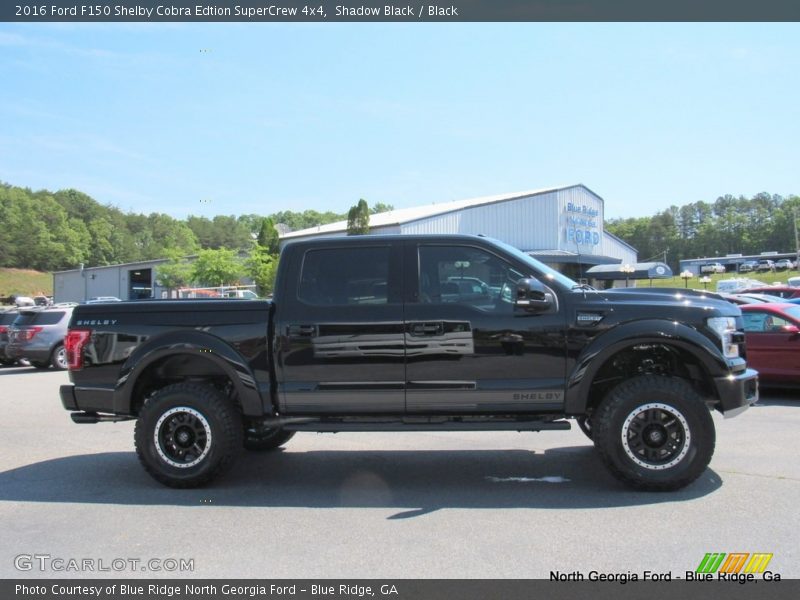 Shadow Black / Black 2016 Ford F150 Shelby Cobra Edtion SuperCrew 4x4