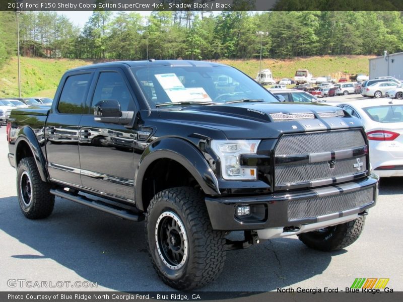 Shadow Black / Black 2016 Ford F150 Shelby Cobra Edtion SuperCrew 4x4