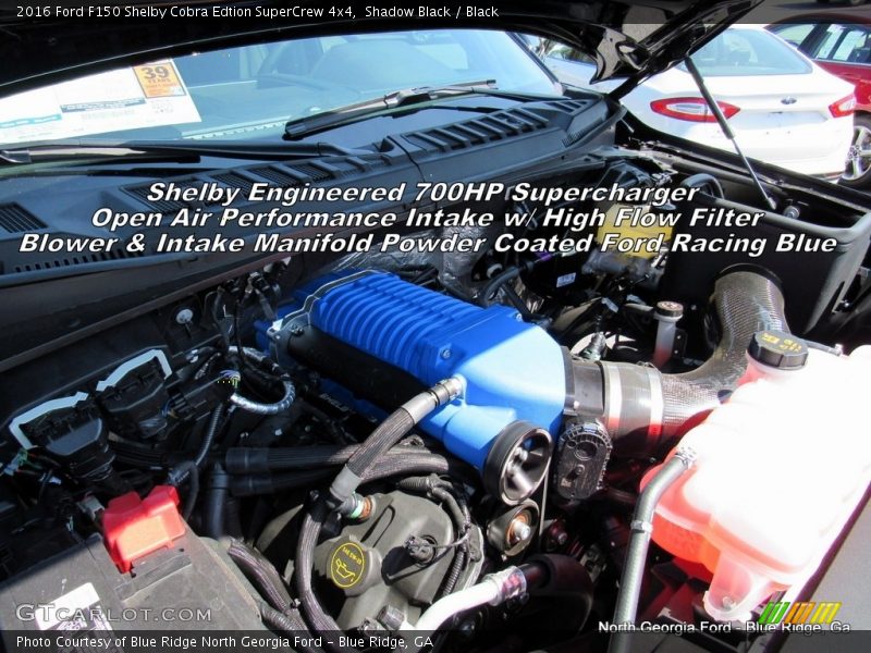 Shadow Black / Black 2016 Ford F150 Shelby Cobra Edtion SuperCrew 4x4