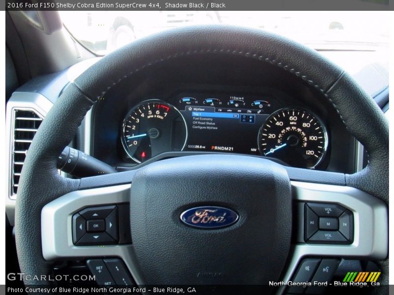 Shadow Black / Black 2016 Ford F150 Shelby Cobra Edtion SuperCrew 4x4