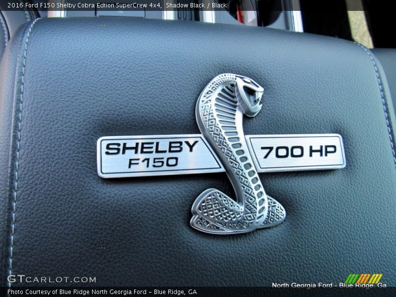 Shadow Black / Black 2016 Ford F150 Shelby Cobra Edtion SuperCrew 4x4