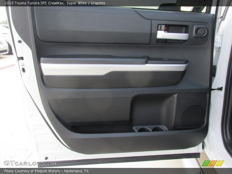 Super White / Graphite 2016 Toyota Tundra SR5 CrewMax