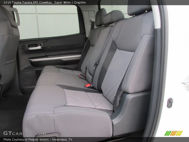 Super White / Graphite 2016 Toyota Tundra SR5 CrewMax