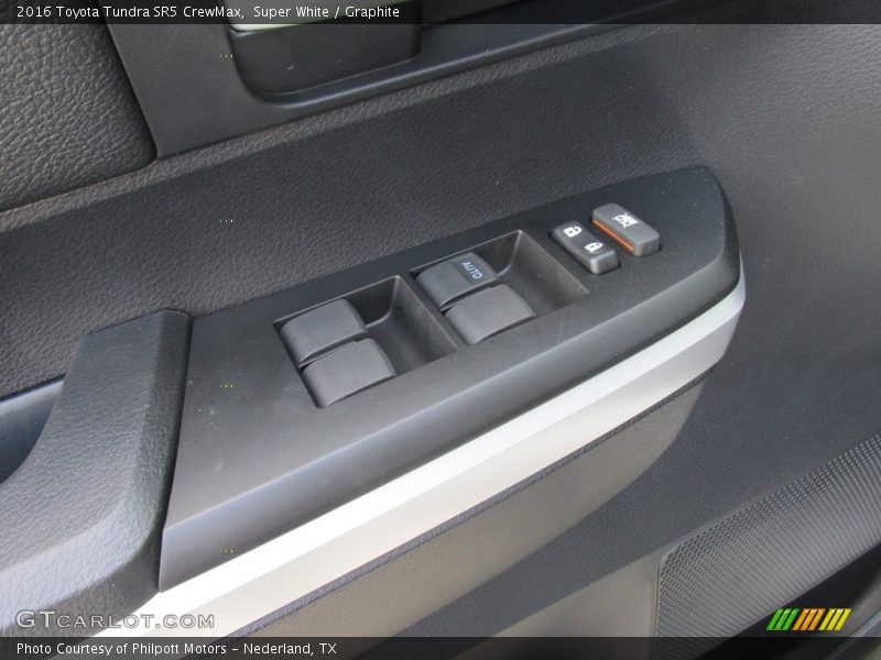 Super White / Graphite 2016 Toyota Tundra SR5 CrewMax
