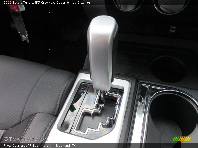Super White / Graphite 2016 Toyota Tundra SR5 CrewMax