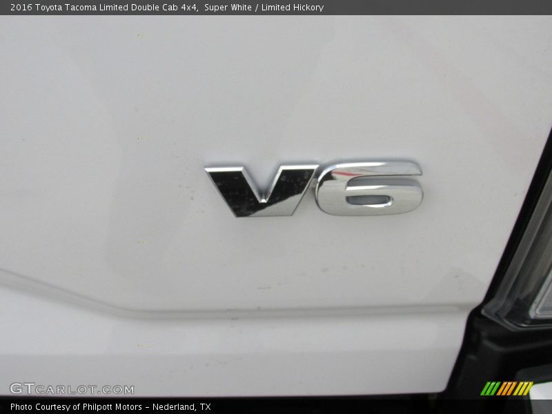 Super White / Limited Hickory 2016 Toyota Tacoma Limited Double Cab 4x4