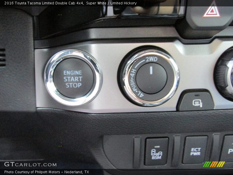 Super White / Limited Hickory 2016 Toyota Tacoma Limited Double Cab 4x4