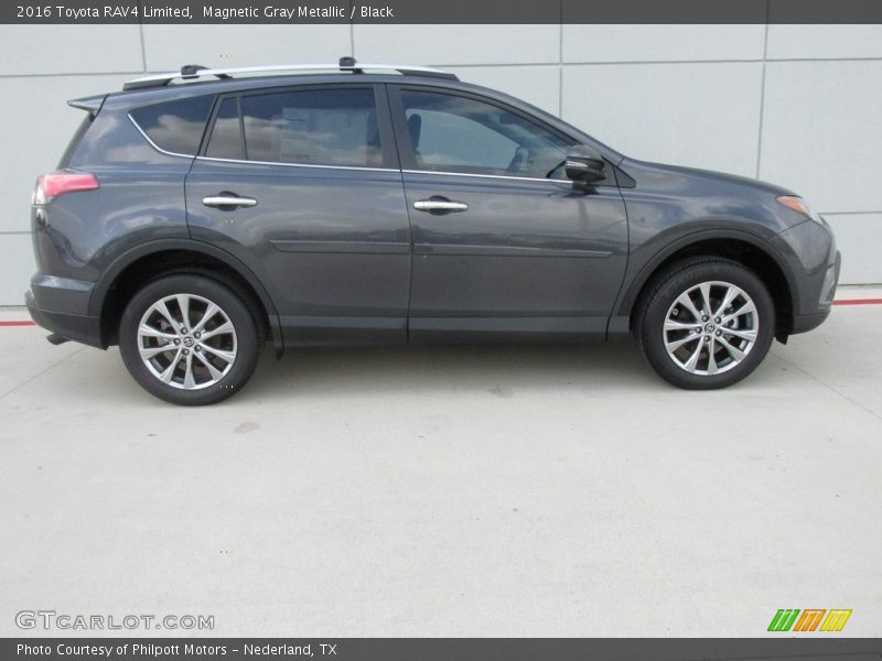 Magnetic Gray Metallic / Black 2016 Toyota RAV4 Limited