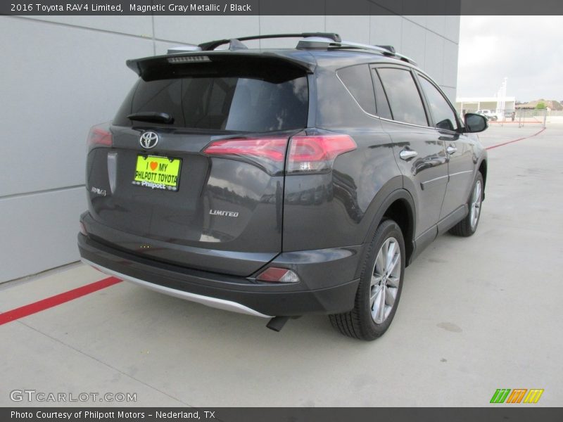 Magnetic Gray Metallic / Black 2016 Toyota RAV4 Limited