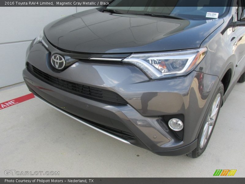 Magnetic Gray Metallic / Black 2016 Toyota RAV4 Limited