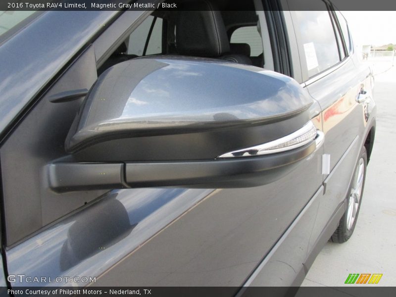 Magnetic Gray Metallic / Black 2016 Toyota RAV4 Limited