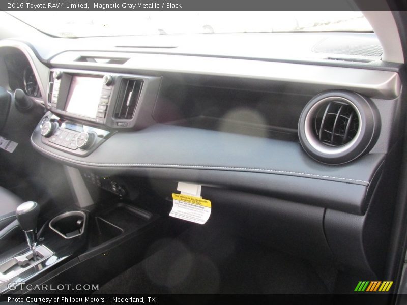 Magnetic Gray Metallic / Black 2016 Toyota RAV4 Limited