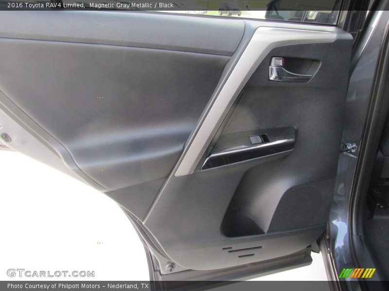 Magnetic Gray Metallic / Black 2016 Toyota RAV4 Limited