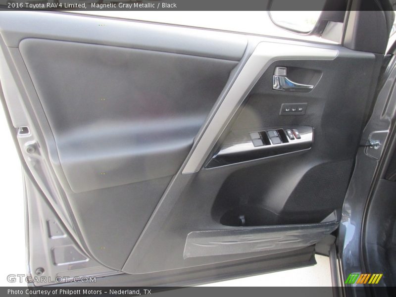 Magnetic Gray Metallic / Black 2016 Toyota RAV4 Limited