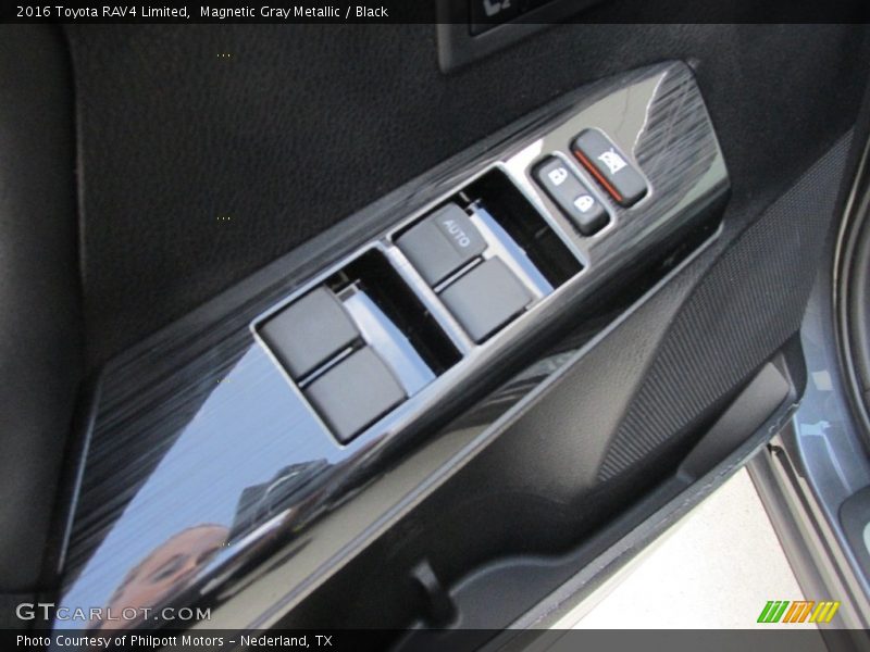 Magnetic Gray Metallic / Black 2016 Toyota RAV4 Limited