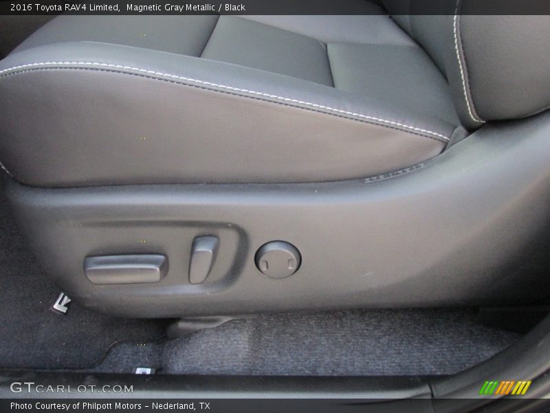 Magnetic Gray Metallic / Black 2016 Toyota RAV4 Limited