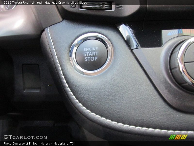 Magnetic Gray Metallic / Black 2016 Toyota RAV4 Limited